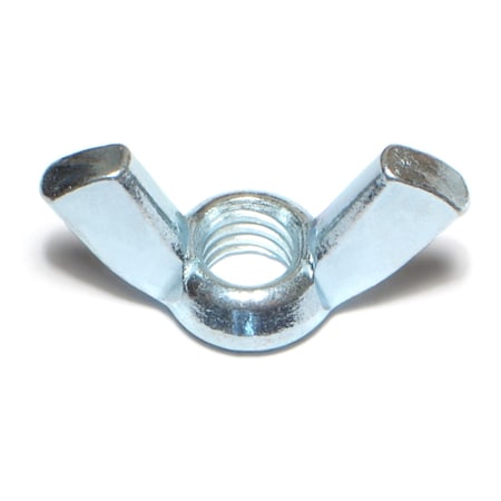 Midwest Fastener Wing Nut, 7/16"-14, Steel, Zinc Plated, 10 PK 71751